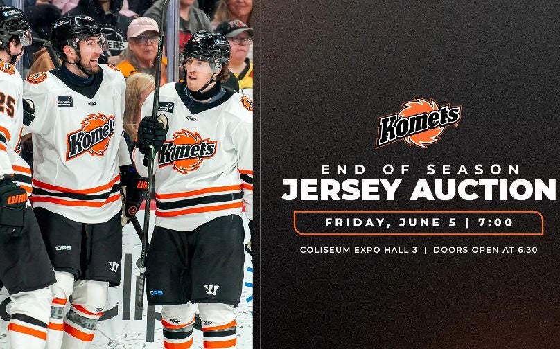 More Info for Komets End of Season Jersey Auction